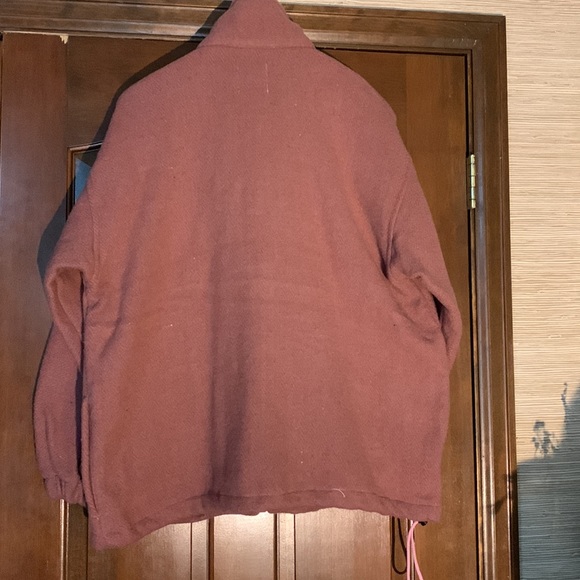 Cabin Fever Pink Cozy Jacket with Hummingbird Applique Size M - Picture 2 of 5